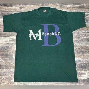 Vintage 90s Myrtle Beach S.C. T-Shirt • BEST Tag • XL - Made in USA - GUC